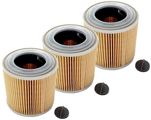 AISEN 3X Patronen-Filter für Kärcher A 2604, A 2654 Me, A 2656 X Plus, SE 4001
