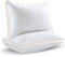 Sofslee Pillows 2 Pack , Hotel Hypoallergenic Bed Pillows for Neck Pain, Luxury Sleeping Pillows of 2 for Side and Back Sleepers, Down Alternative Fluffy Soft Pillow Standard Size 42 x 70cm