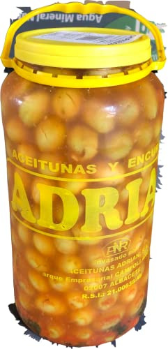 Aceitunas Gordas Partidas y Aliñadas 4500 ml