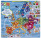 Apli Europe APLI Kids 19246 Magnetpuzzle Europakarte – 45 Magnete zum Erlernen der europäischen Geographie – für Kinder ab 5 Jahren, Europa