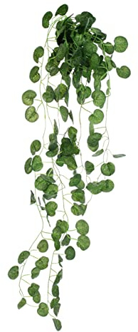 Hoement Garden Decorations Fake Plants Simulated Plant Hanging Basket Wall-mounted Rattan Pendants Home Decor Vines