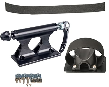 F Fityle Fahrradblock-Gabelhalterung, Schnellspanner-Gabelblockhalterungen, Fahrrad-Auto-Gepäckträger-Halterungen für Fahrzeuge, Pickup-Fahrradaufbewahrung, Schwarz