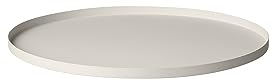 blomus | Serviertablett | Peasy | Edelstahl/Moonbeam | S | Ø30cm rund mit Rand |