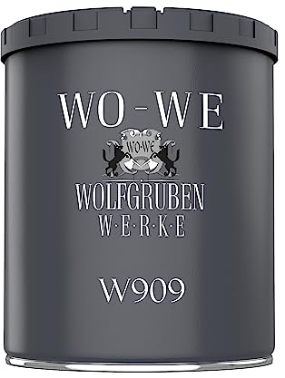 WO-WE Metallschutzlack 4in1 Metalllack Metallfarbe Metallschutzfarbe MATT W909 Anthrazitgrau - 750ml