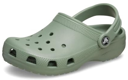 Crocs Classic Clog K Träskor unisex – barn, Moss, 30/31