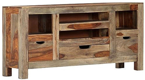 Sufrk Sideboard 100x30x50 cm MöBel Wohnzimmer Cabinet WohnzimmerschräNke Flurschrank Sideboard Wohnzimmer Massivholz Palisander