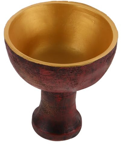 OFFSCH Utensilio De Sacrificio Del Religioso De Resina Retro, Adorno Religioso Artesanía De Resina Para Altar y Decoración Espiritual