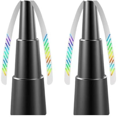 Fans for Tables - Bug Fans with Holographic Blades, Battery Operated Fly Repellent Fan, Keep Flies Away from Picnic, BBQ, Restaurant, Party, Indoor and Outdoor, 2 Pack