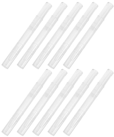 FIXOSHEE 10 Stück Teiliges Nachfüllbare Nagelöl Stifte Transparent Leere Nagelhautpflege Stifte Für Nagelöl Und Nagelhautöl Reisegeeignet Kosmetik Applikator Pen