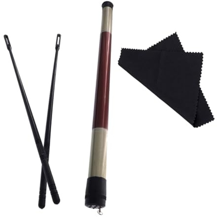 POPETPOP Herramientas de Limpieza de Flautas Paño de Limpieza para Flauta Palillo para Varilla el Escenario de Instrumentos Musicales