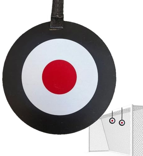 Top Bins Football Goal Target - Soccer Training Goal Discs, Hanging Target Score Targets | Training Practice Equipment for Shootings Accuracy Train