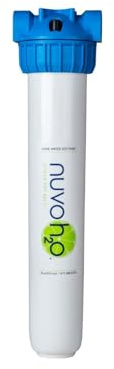 NuvoH2O Citrus-Based, Salt-Free Water Filter System + Water Softener – Healthy & Pure Water, Retains Healthy Minerals – Removes Hard Water Build Up (Home System)