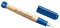Lamy Füllfederhalter ABC Modell 09, Farbe blau, Feder LH, inkl. Laser-Gravur, für Linkshänder