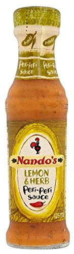 Nando's Limón Y Hierbas Salsa Peri Peri (125ml) (Paquete de 6)