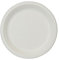 Lot de 100 assiettes à pizza bio écologiques, 33 cm, pulpe de cellulose biodégradéable, ECO pour apéritif, ouverture, Happy Hour, 100 % canne à sucre.