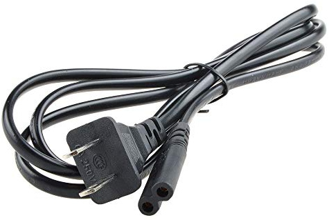 ABLEGRID AC in Power Cord Outlet Socket Plug Cable for ZVOX SoundBase 670 36'' Single-Cabinet Surround Subwoofer Bluetooth Home Theater Sound Base Sound Bar SoundBar System ZBase Z-Base 580 555