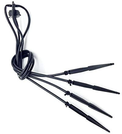 Raccords de tuyauterie d'irrigation de sprinkler d 20pcs Les flèches d'irrigation goutte à goutte sont insérées dans le sol, la vanne de contrôle 8L convient à une irrigation goutte à goutte fractionn