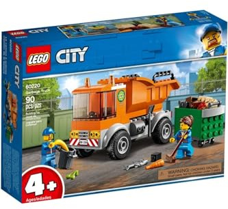 LEGO City - Le Camion de Poubelle - 60220 - Jeu de Construction