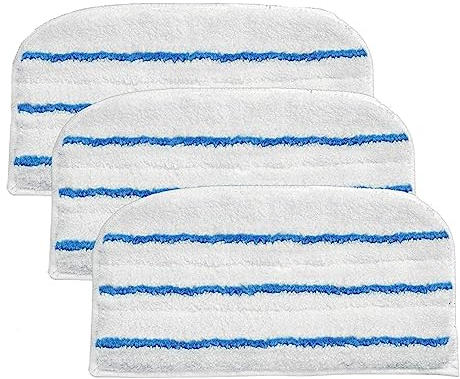 3 panni compatibili con Black e Decker Pulitore a vapore FSM1500, 1600, 1610, 1620, 13E1