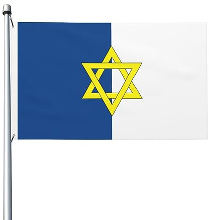Bandera de Palestina (1924) Banderas de 3x5 pies al aire libre Bandera de doble cara Banderas ligeras de poliéster Decoración divertida para el patio del hogar Banderas 3by5