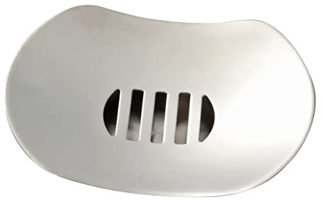 Zerodeko Flying Saucer Soap Dish Stainless Steel Soap Holder Double Layer Draining for Bathroom Shower Use Polished