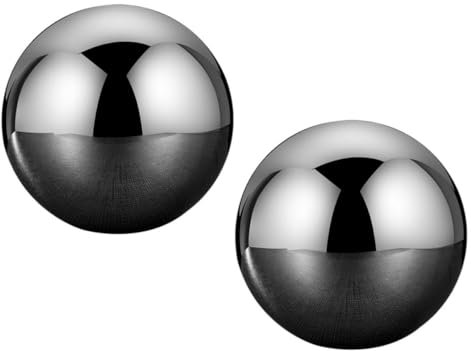 MAGICLULU Pietra Per Ghiaccio Da Whisky in Acciaio Inox Blocco Di Ghiaccio Per Bevande Rapide Pietra Per Ghiaccio Da 55 Mm Set Per Ghiaccio