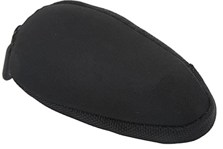 Custodia per Bocchetto di Sassofono Stoffa di Cotone Traspirante, Sacchetto di Stoccaggio Morbido per Bocchino del Trombone Clarinetto, Nero