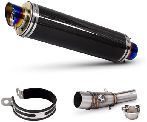 Marmitta Slip On Line Moto Tubo Intermedio GP-89 Con DB Killer Per Honda Per Scooter ADV350 Forza350 Silenziatore(D)