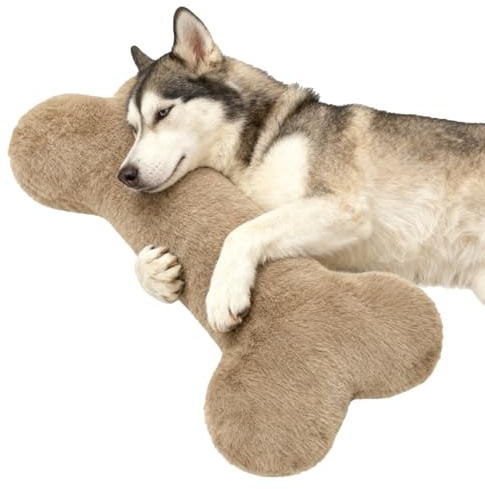 Jouet en Peluche pour Chien pour Dormir - Confort géant pour Animaux de Compagnie | Tapis de Caisse rempli en PP Doux Insertion de soulagement de l'anxiété Compagnon Chiens Chats Mignon