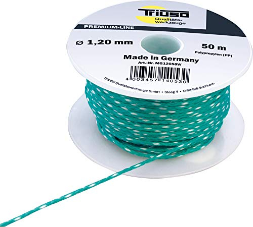 TRIUSO Maçon cordon vert 1,2mm/50m Polypropylène m