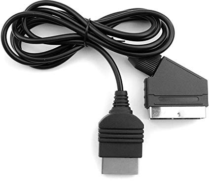 Link-e : RGB Scart Kabel Kompatibel mit Original Xbox Konsole (Erste Version)