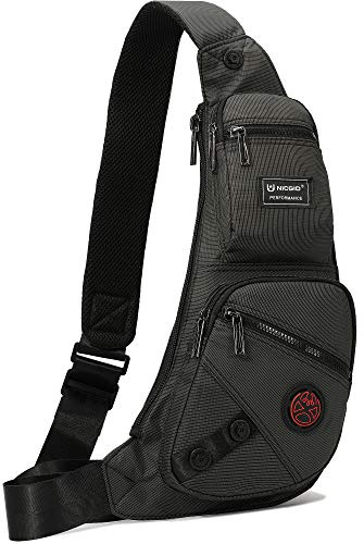 NICGID Sling Bag Chest Shoulder Backpack Crossbody Bags Casual Daypack for Men Women