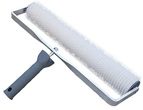 Entlüftungsroller - 40 cm - Entlüftungswalze Betonentlüfterrolle Stachelwalze Igelwalze zum Entlüften von Bodenbeschichtungen, Ausgleichsmassen, Verlaufsbeschichtungen etc.