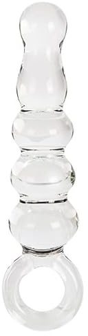 S Pleasures Crystal Dildos clásicos Crystal SOLARIS es un dildo de vidrio transparente diseñado para la estimulación tanto anal como vaginal