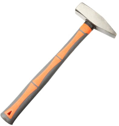 ETHZZLE 300g Mini Duckbill Hammer with Handle for Woodworking Rubberwood Design Tool for Carpenters and Fabrication Random Style