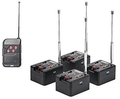 Sistema Accensione Pirotecnica Radio 4 Canali, Accenditore Elettrico, Fontana Fredda, Impianto