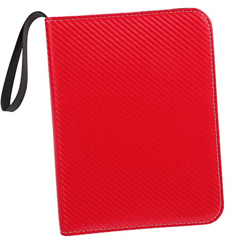 PHENOFICE Sammelkarten Album Kartenseitenschutz Transparenter Kartenhalter Sammelkartenhüllen Karten-organizer