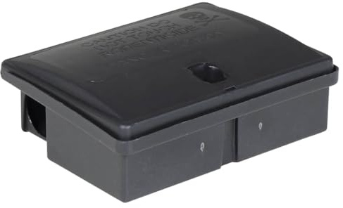 vidaXL Trampas para Ratones 20 uds. Negro 13x10x4 cm