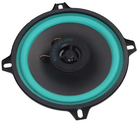 AKLOSIPY Altavoces Estéreo Coaxiales para Automóvil con Tweeter de Cúpula y Alta Sensibilidad - Sonido de Frecuencia Completa 90 DB 4 Ohmios para Vehículos (5 Pulgadas (SKU Vo‑502))