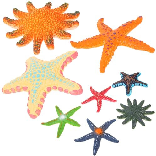 YARNOW Toy Set 8 Large Sea Star Diving Toys for Boys and Girls Pool Games for Ages 8-12 Underwater Aquarium Decor