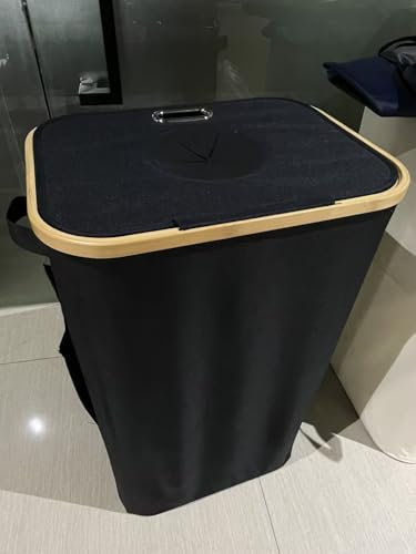 OUSFOT Contenitore per pegni, 105L Raccoglitore di Bottiglie con Coperchio per cucina Adatto per il Riciclo di Contenitore Plastica, Bottiglie di Vetro, Bottiglie di Acqua Minerale Vuota