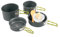 FUNYKICH Lot de 11 casseroles et poêles de Camping Portables, antiadhésives, légères et empilables avec Sac de Rangement pour Camping, randonnée, Cuisine en Plein air et Pique-Nique