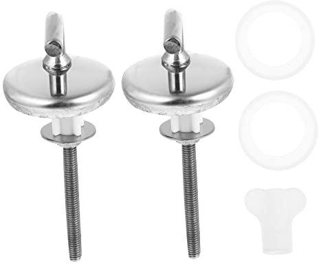 Vis de Charnière pour Siège de Toilette en Acier Inoxydable, Lot de 2