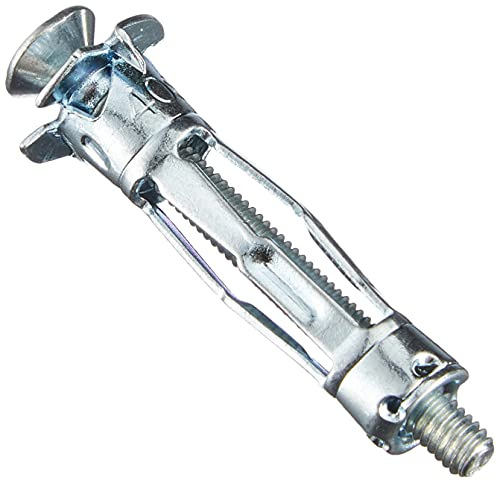 Molly m11010-xj Metal Cavity Wall Dowels with Screws M4 4 x 33 mm, Grey, Set of 16 Pieces