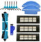 MTKD® Kit para Cecotec Conga Serie 3090 Accesorios Cepillo Central, Cepillos Laterales, Filtros EPA y Mopas para Aspiradora Robot Conga 3090.