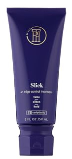 TPH BY TARAJI Slick Edge Control Treatment with Castor Oil | Silky Hair Style Cream for Edges, Baby Hairs for Coily & Curly Hair | Cruelty Free, Vegan Edge Control for Black Hair, Women & Men, 2 fl oz