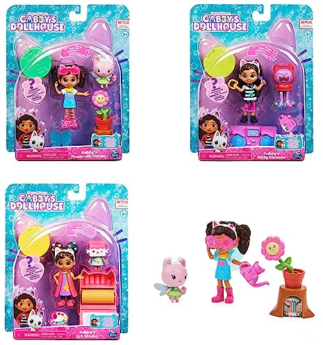 Gabby's Dollhouse, Mini set Karaoke, con Gabby e Dj Catnip, modelli /colori assortiti