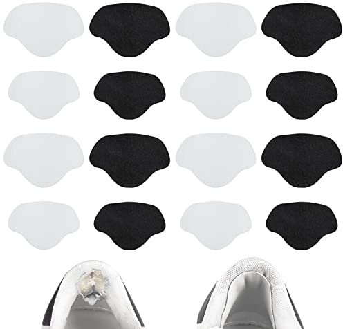ALTcompluser 8 Paar Schuhe Ferse Reparatur, Selbstklebend Schuh Ferse Patch, Fersen Reparatur Patch, Zwei Stile Reparaturpflaster für Leder- oder Sportschuhe zum Schutz der Ferse