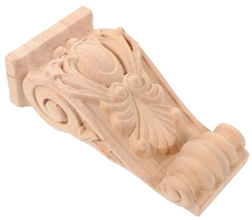 jojofuny Corbeau En Bois Sculpté Européen Certifié Mdf Corbeau Décoratif Robuste Console Murale 8x15x4,5 Cm Pour Décoration Intérieure Maison Classique