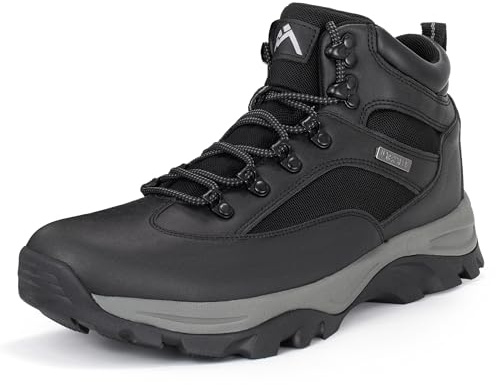 CC-Los Bottes de randonnée homme imperméables antidérapantes noir EU42